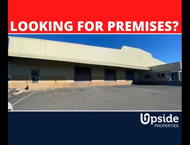 2,625M² WAREHOUSE TO LET IN NEW GERMANY